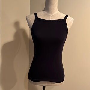 Free People Low Back Black Women's Tank Top